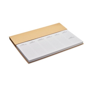 Fotografie k reklamnímu předmětu „Týdenní stolní plánovač MEMWEEK“