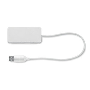 Fotografie k reklamnímu předmětu „USB hub 4 porty 27,5 cm UBAH“