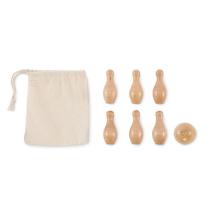 Fotografie k reklamnímu předmětu „Mini bowlingová sada z borovicovéh BOLITO“