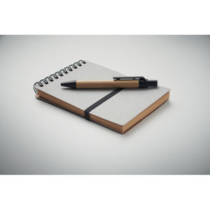 Fotografie k reklamnímu předmětu „Recyklovaný zápisník s propisko NOTIE“