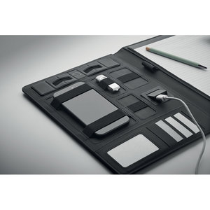 Fotografie k reklamnímu předmětu „Desky A4 s bezdrátovou nabíječkou BURGUS“