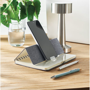 Fotografie k reklamnímu předmětu „Kroužkový zápisník A5 s držákem te STRATA“