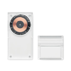 Fotografie k reklamnímu předmětu „Bezdrátová čirá 15W nabíječka CRYL“