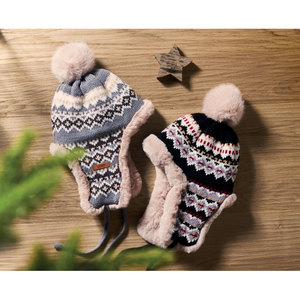 Fotografie k reklamnímu předmětu „Pletená čepice s klapkami YULONG“