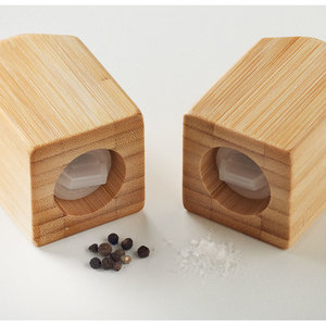 Fotografie k reklamnímu předmětu „Bambusová slánka a pepřenka BOTH“