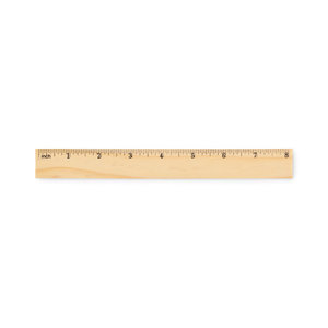 Fotografie k reklamnímu předmětu „Dřevěné pravítko 20 cm RULER20“