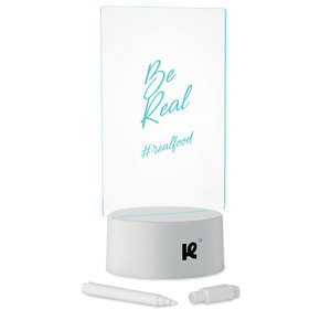 Fotografie k reklamnímu předmětu „Svítící LED malá nástěnka LEDMEMO“