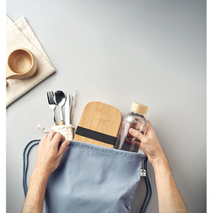 Fotografie k reklamnímu předmětu „Stahovací batoh z bio bavlny YUKI COLOUR“