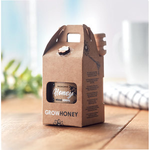 Fotografie k reklamnímu předmětu „Sada sklenice medu a naběračky DAUBER“