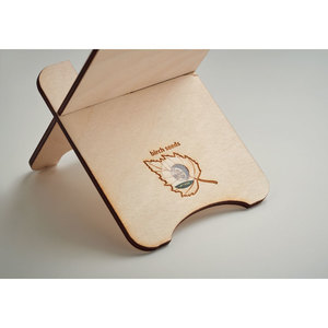 Fotografie k reklamnímu předmětu „Dřevěný stojánek na telefon GROUW STAND“