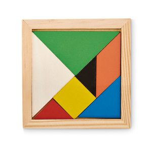 Fotografie k reklamnímu předmětu „Dřevěné puzzle Tangram TANGRAM“