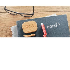 Fotografie k reklamnímu předmětu „Sluchátka TWS v bambus. obalu JAZZ BAMBOO“