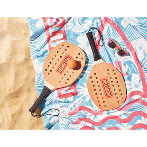 Fotografie k reklamnímu předmětu „Sada na plážový tenis ze dřeva PALAS“