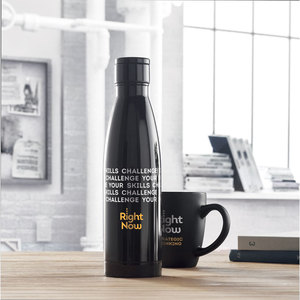 Fotografie k reklamnímu předmětu „Láhev s teploměrem 500 ml BELO LUX“