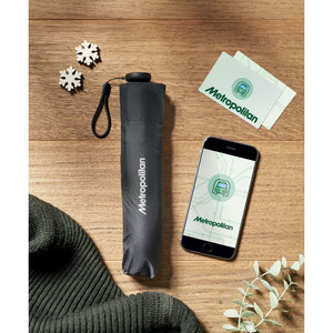 Fotografie k reklamnímu předmětu „Ultralehký skládací deštník MINIBRELLA“