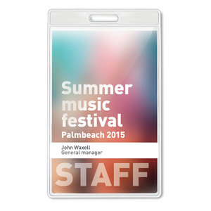 Fotografie k reklamnímu předmětu „Transparentní placka BADGO“