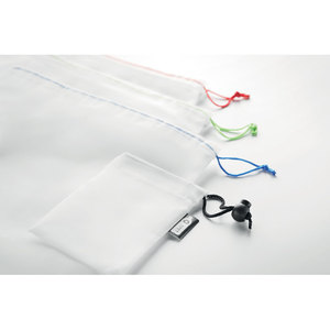 Fotografie k reklamnímu předmětu „Set 3 sáčků z RPET VEGGIE SET RPET“