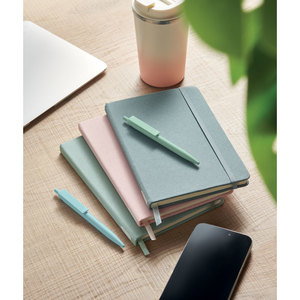 Fotografie k reklamnímu předmětu „Zápisník A5, RPET obálka NOTE RPET“