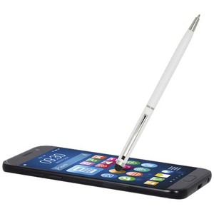 Fotografie k reklamnímu předmětu „Ore aluminium ballpoint pen with stylus (blue ink)“