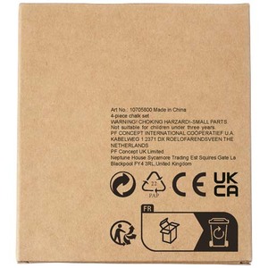 Fotografie k reklamnímu předmětu „Čtyřdílná sada kříd Screech“