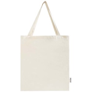 Fotografie k reklamnímu předmětu „Madras nákupní taška z recyklované bavlny 140g/m² GRS 12L“