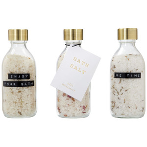 Fotografie k reklamnímu předmětu „Wellmark Just Relax 3dílná dárková sada koupelové soli 200 ml“