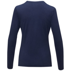 Fotografie k reklamnímu předmětu „Dámské triko Ponoka s dlouhým rukávem, organická bavlna“