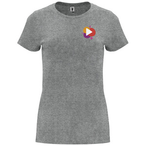 Fotografie k reklamnímu předmětu „Capri dámské tričko s krátkým rukávem“