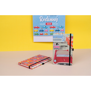 Fotografie k reklamnímu předmětu „NOTIQUE Notes Krtek a autíčko, linkovaný, 13 x 21 cm“
