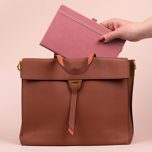 Fotografie k reklamnímu předmětu „NOTIQUE Notes Růžový, tečkovaný, 13 x 21 cm“