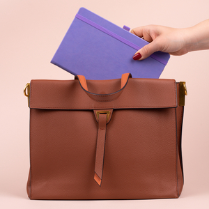 Fotografie k reklamnímu předmětu „NOTIQUE Notes Lila, linkovaný, 13 x 21 cm“