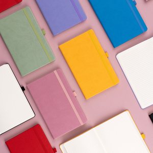 Fotografie k reklamnímu předmětu „NOTIQUE Notes Žlutý, tečkovaný, 13 x 21 cm“