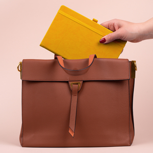 Fotografie k reklamnímu předmětu „NOTIQUE Notes Žlutý, tečkovaný, 13 x 21 cm“