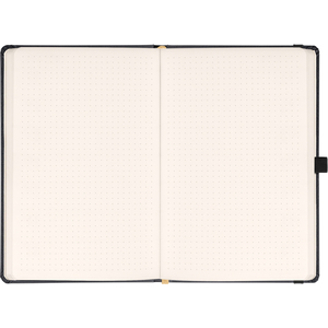 Fotografie k reklamnímu předmětu „NOTIQUE Notes Balacron, černý, tečkovaný, 15 x 21 cm“