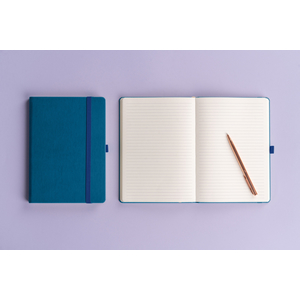 Fotografie k reklamnímu předmětu „NOTIQUE Notes Aprint, modrý, linkovaný, 15 x 21 cm“