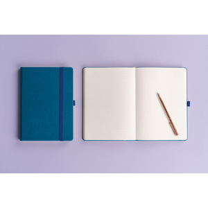 Fotografie k reklamnímu předmětu „NOTIQUE Notes Aprint, modrý, tečkovaný, 15 x 21 cm“