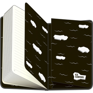 Fotografie k reklamnímu předmětu „NOTIQUE Notes Ice Surfers, linkovaný, 13 x 21 cm“