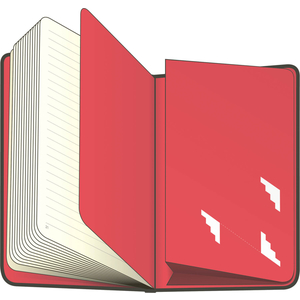 Fotografie k reklamnímu předmětu „NOTIQUE Notes Isometric, nelinkovaný, 13 x 21 cm“