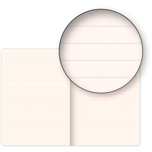 Fotografie k reklamnímu předmětu „NOTIQUE Notes Vivella Classic modrý/červený, linkovaný, 15 x 21 cm“