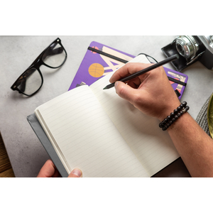 Fotografie k reklamnímu předmětu „NOTIQUE Notes Ananasy, linkovaný, 13 x 21 cm“