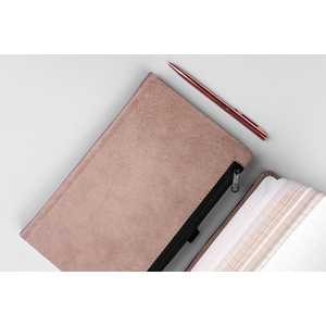 Fotografie k reklamnímu předmětu „NOTIQUE Notes Hardy hnědý, linkovaný, 13 x 21 cm“