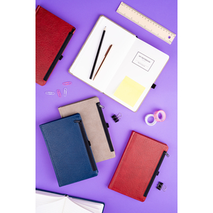 Fotografie k reklamnímu předmětu „NOTIQUE Notes Hardy modrý, linkovaný, 13 x 21 cm“