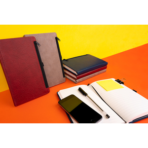 Fotografie k reklamnímu předmětu „NOTIQUE Notes Hardy modrý, linkovaný, 13 x 21 cm“