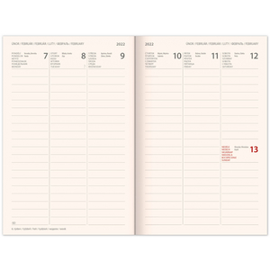 Fotografie k reklamnímu předmětu „Týdenní magnetický diář NASA 2022, 11 × 16 cm“