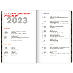 Fotografie k reklamnímu předmětu „Školní diář Technik (září 2023 – prosinec 2024), 9,8 × 14,5 cm“