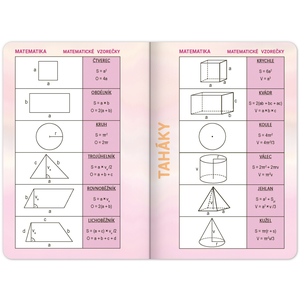 Fotografie k reklamnímu předmětu „Školní diář Růžové pruhy (září 2023 – prosinec 2024), 9,8 × 14,5 cm“