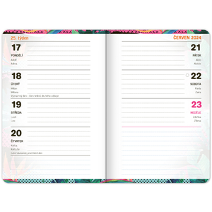 Fotografie k reklamnímu předmětu „Školní diář Fresh (září 2023 – prosinec 2024), 9,8 × 14,5 cm“