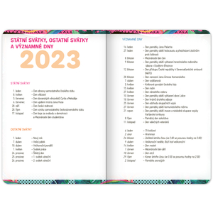 Fotografie k reklamnímu předmětu „Školní diář Fresh (září 2023 – prosinec 2024), 9,8 × 14,5 cm“