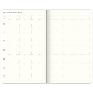 Fotografie k reklamnímu předmětu „Týdenní nedatovaný diář My Bullet Planner, 13 × 21 cm CZ/SK“