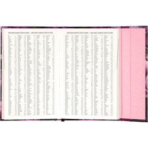 Fotografie k reklamnímu předmětu „NOTIQUE Týdenní magnetický diář Fialové květy 2026, 13 x 21 cm“